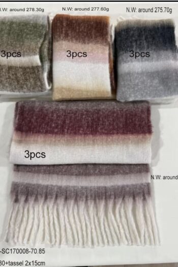 PASHMINAS POR DOCENA - $7.900 C/U - $94.800.-