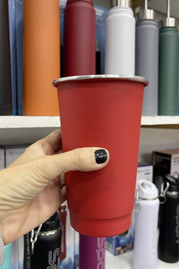 VASO ALUMINIO 1L PINTADO - COLORES - $2.900.-