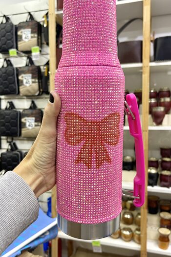 TERMO SYSTEM 1200ml C/ GLITTER MOÑO (TER231) - $27.600.-
