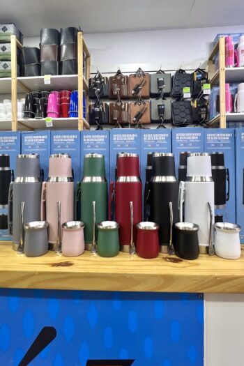SET TERMO 1000ML C/ MATE Y BOMBILLA ACERO - $22.700.-
