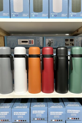 TERMOS MEDIA MANIJA COLORES - $10.700.-