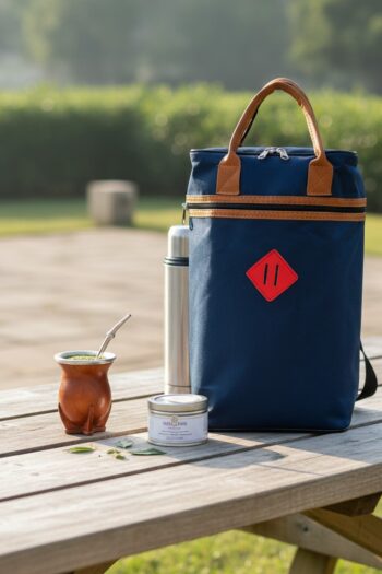 BOLSO MATERO CORDURA CON DIVISION (209)