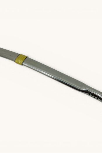 BOMBILLA CHATA ACERO INOX LISA C/ ANILLO