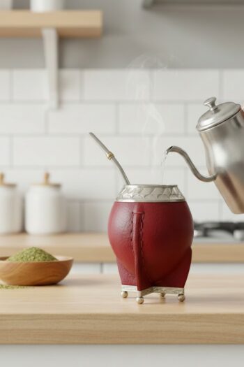 MATE TORPEDO CON VIROLA Y BASE ALAPACA PREMIUM