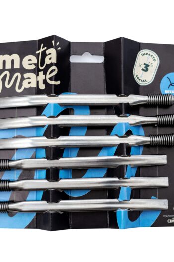 BLISTER BOMBILLA ALUMINIO RESORTE LISA x6