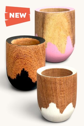 MATE ALGARROBO ''COPITA'' PINTADO