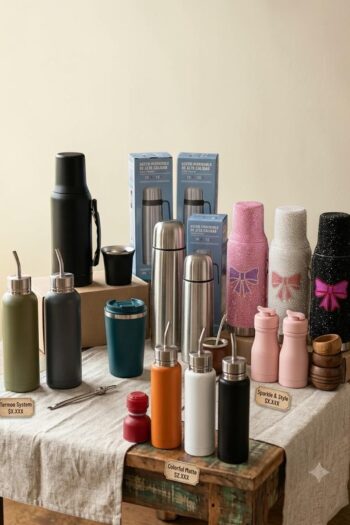 TERMOS, VASOS, BOTELLAS Y TAZAS