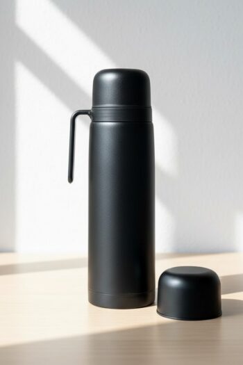 TERMO MEDIA MANIJA 1000ml TOTAL BLACK