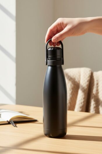 BOTELLA ACERO C/ PICO 500ML
