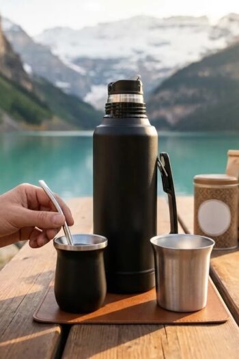 TERMO SYSTEM 1200 + MATE Y BOMBILLA