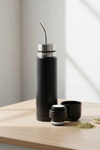 MATE LISTO 2 EN 1 CON TAPON DE TERMO RECTO 500ml
