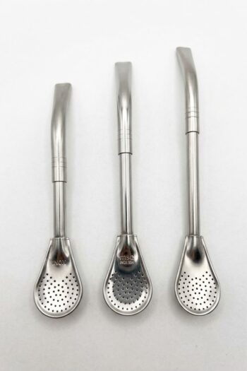BOMBILLA PICO DE LORO ACERO INOX LISA