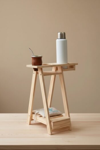 MESA MATERA PINO PLEGABLE