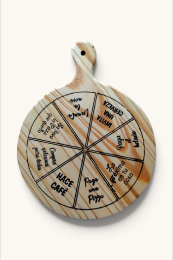 TABLA PINO PIZZERA ESTAMPADA